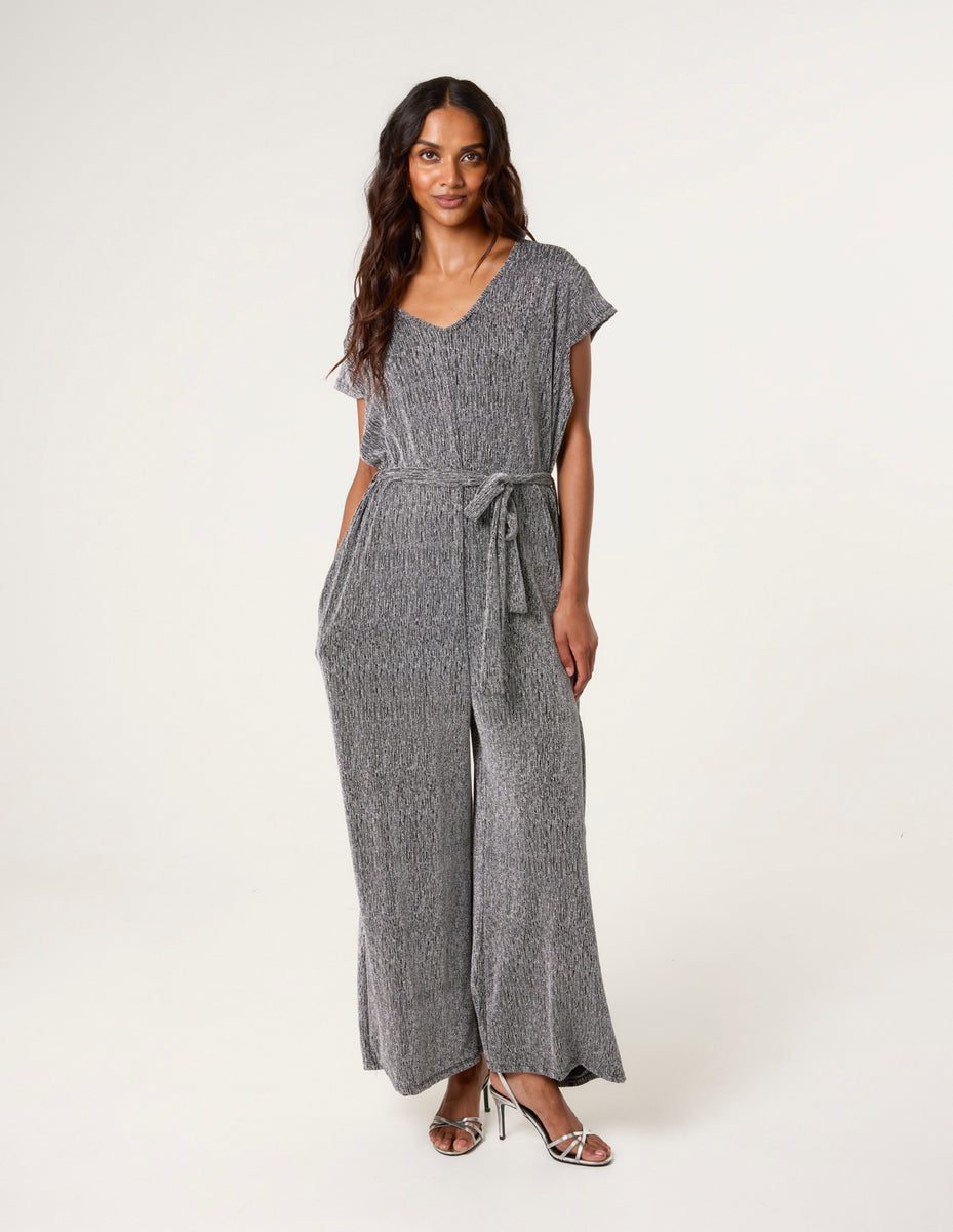 JEENA JUMPSUIT SILVER main image 1