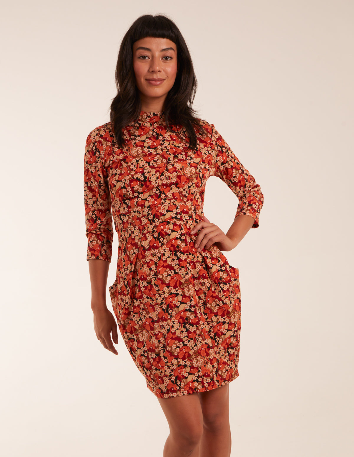 13+ Rust Dress With Sleeves