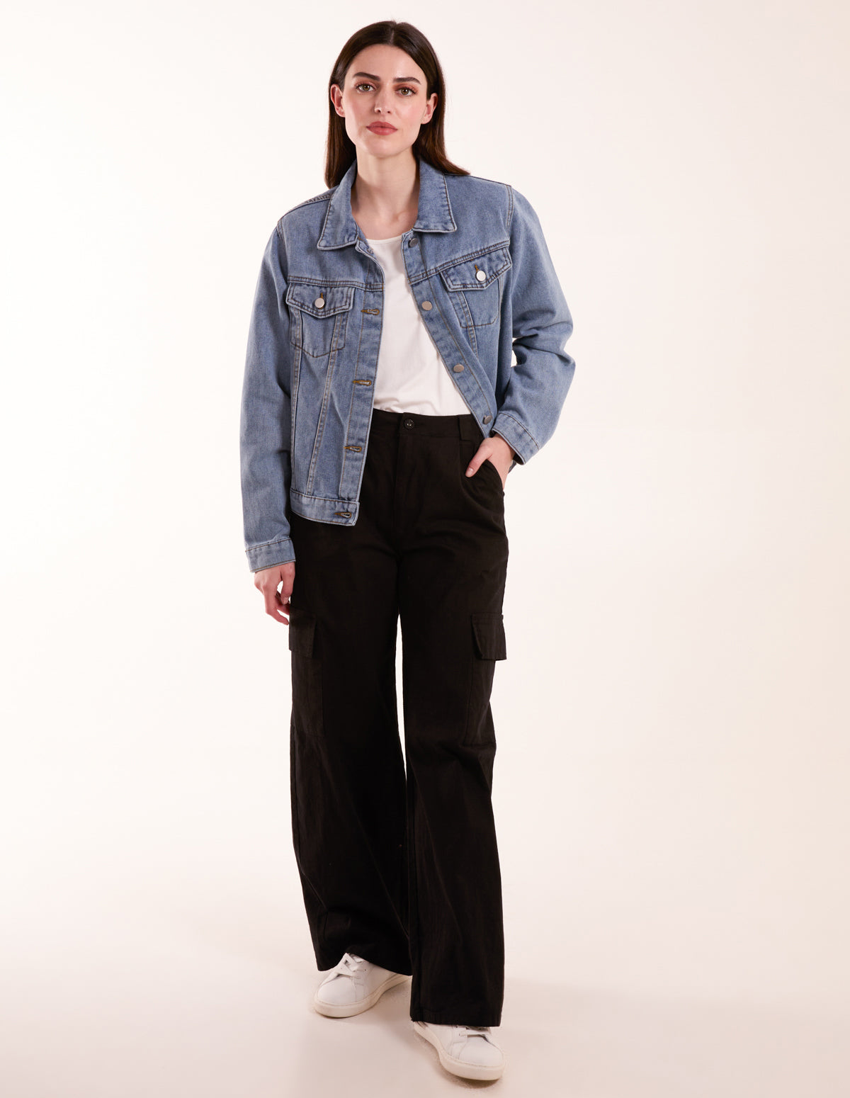 Cargo Pants What Bottoms Go With A Jean Jacket Fashion Forward