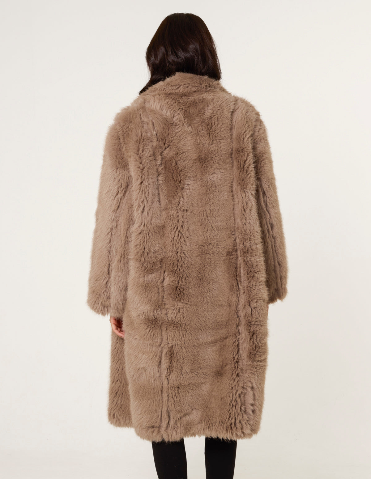 最終値下　新品未使用Faux Fur Reversible Coat petal 最終値下 新品未使用Faux Fur Reversible Coat petal