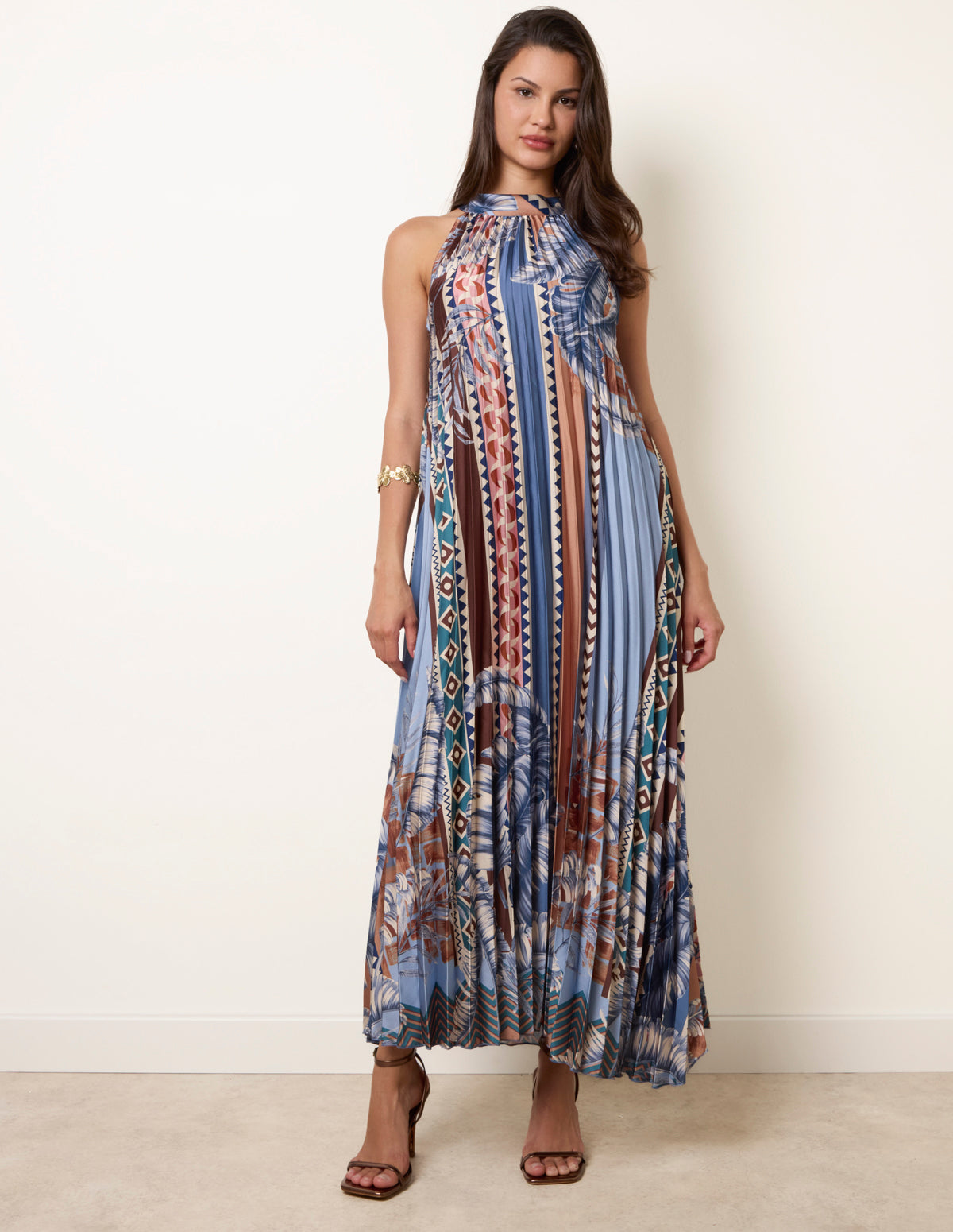 blue vanilla dress Blue Vanilla Blue V Neck Flutter Midi Dress - XL