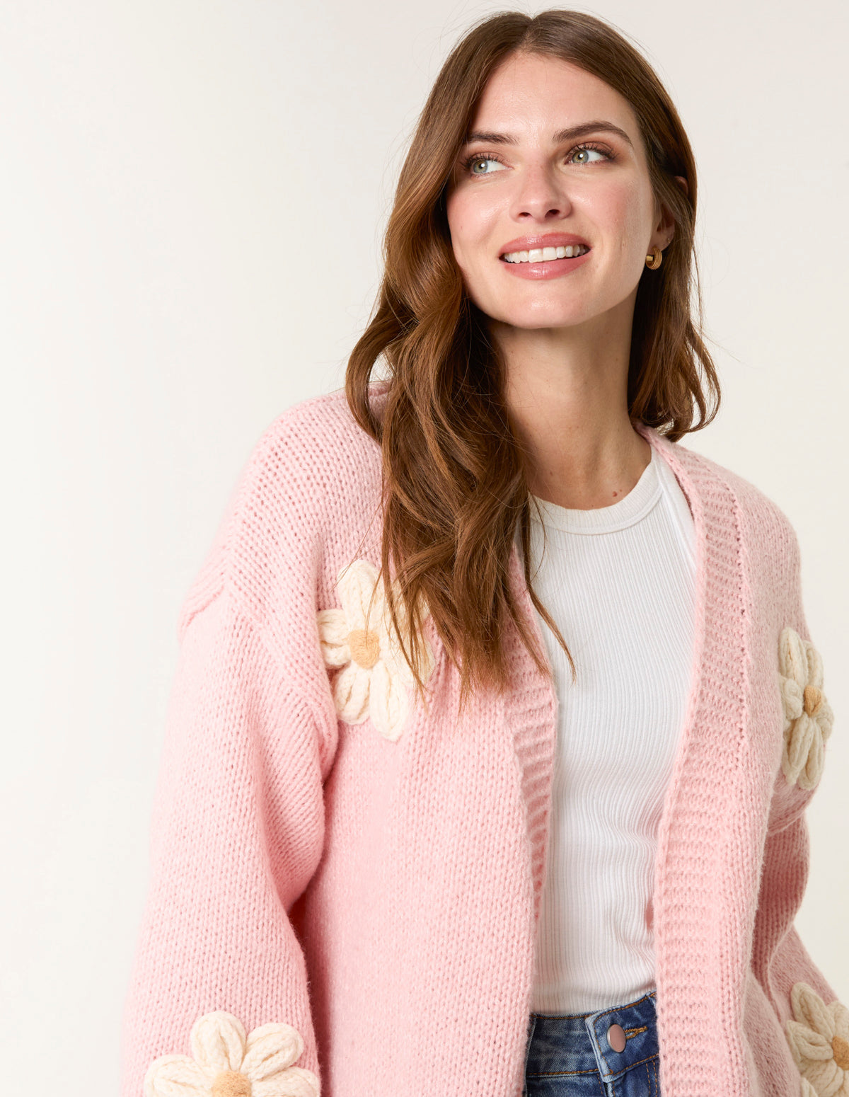 Poppink Daisy Cardigan quality SUGERCANDY - Main Image